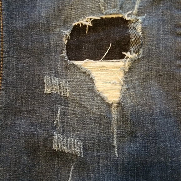 Women's Plus Size Lane Bryant Low Rise Wide Leg Dark Denim Jeans - Picture 2 of 6